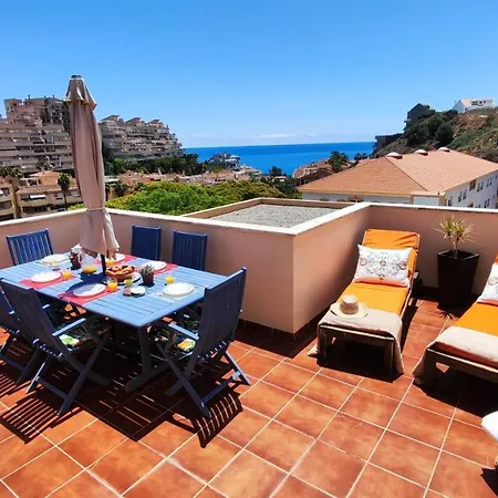 2bdr Penthouse, Terrace, Bbq, Pools And Sea View In * Benalmádena